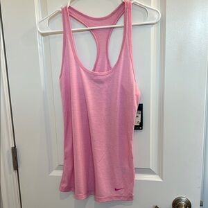 Nike dri fit tank pink